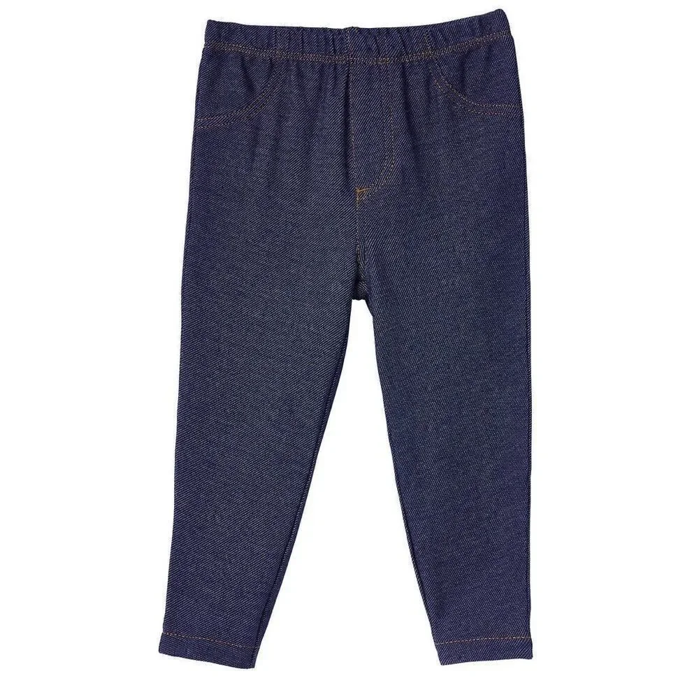 NEW! CARTER’S Girls 4 Pc Happy Peplum Bodysuit Pant Set- Pink, Grey & Blue Denim